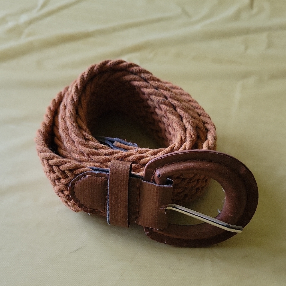 Brown Woven Belt